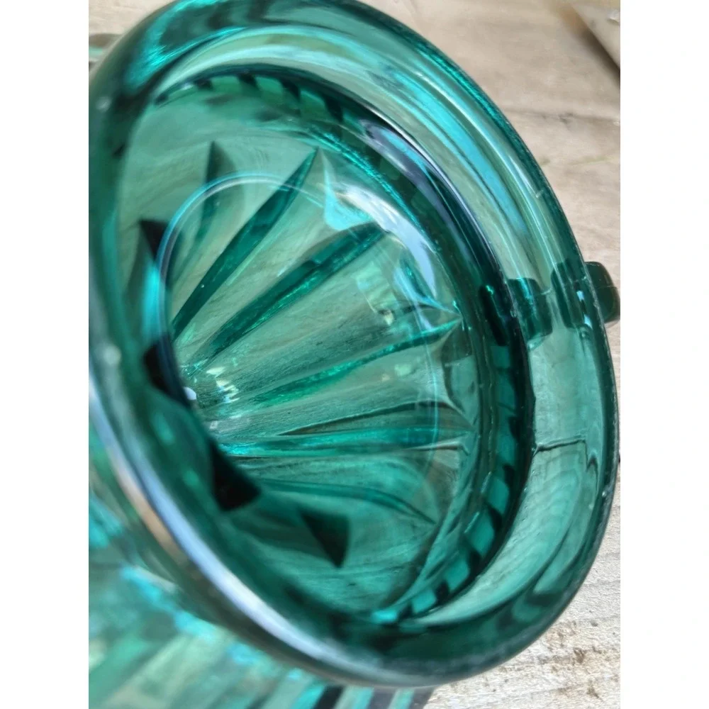 Vintage Jeanette Glass - Ultramarine Pattern Juicer, Depression Glass Juicer
